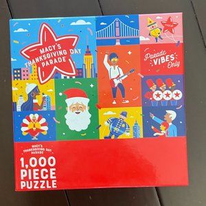 Macys Thankssgiving Day Parade 1000 Piece Puzzle (NWOT)